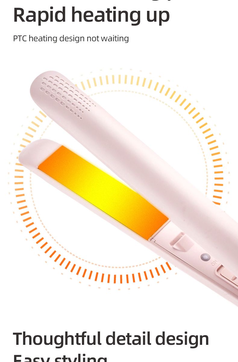 Dual-Use-Lockenwickler mit Keramikbeschichtung, Haarglätter und Volumengeber für hohe Kopfhaut_voghion.com