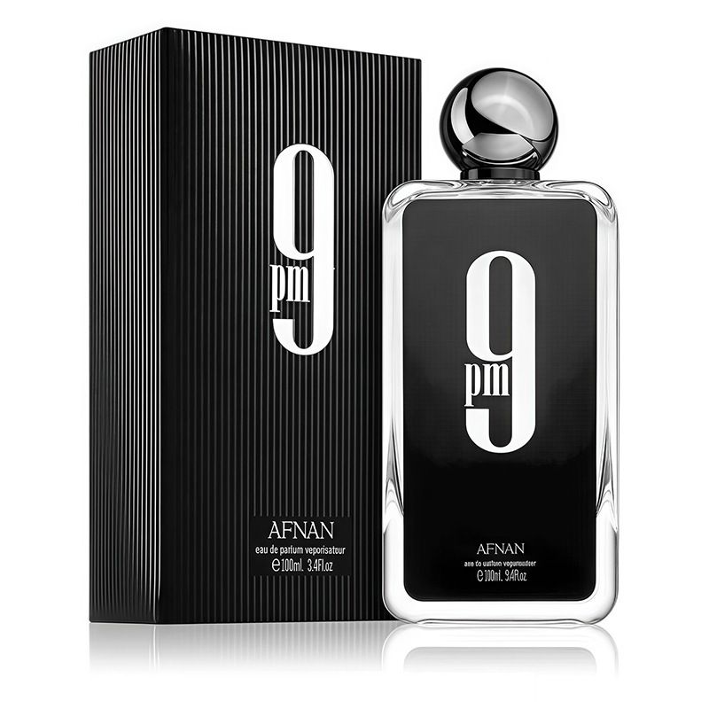 100ml High Quality Afnan 9pm Black Arabic Perfume Dubai Male Fragrance_voghion.com