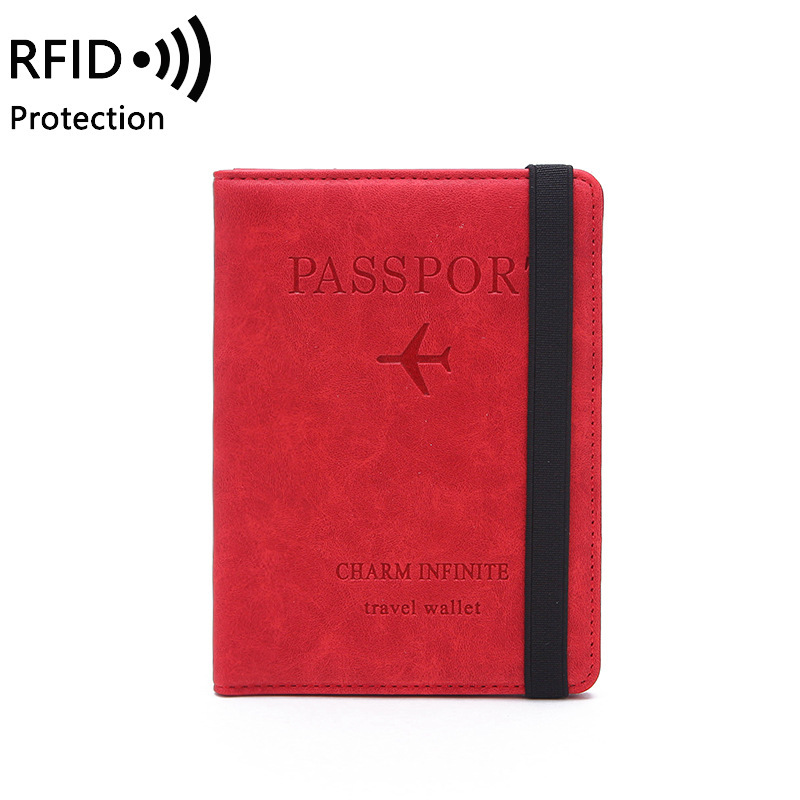 Kingsons RFID(Anti Theft Secure) Wallet Multifunction Passport Wallet Ultrathin Passport Bank Credit Card Holder Travel Wallet_voghion.com