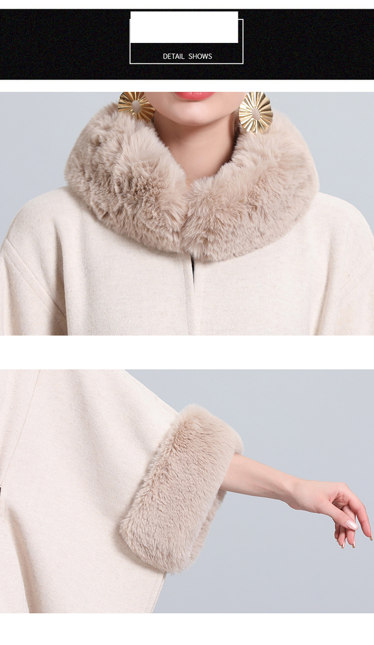 Cappotto in lana con allacciatura, cardigan in maglia con collo in lana, taglie forti_voghion.com