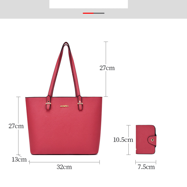 Naiste retromoodne kott ema- ja lapsekott crossbody käekott õlakott neljaosaline kott_voghion.com