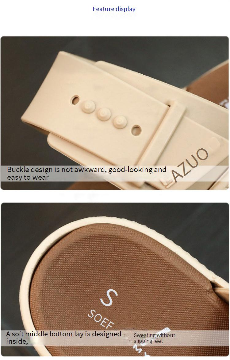 Women's Shoes New Summer Slippers For Home Non Slip Wedge Heel Flip Flops Outdoor Versatile Height Increasing Women's Shoes_voghion.com