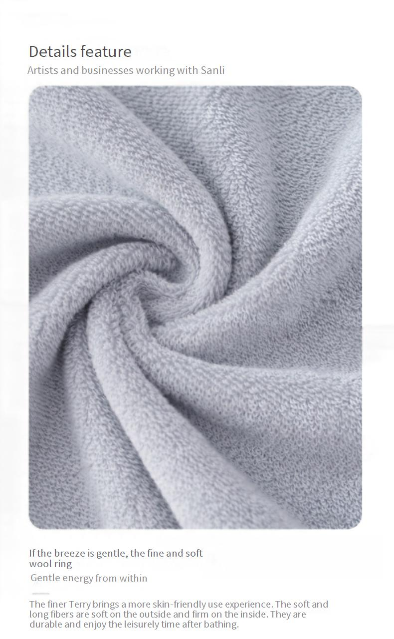 Asciugamano da bagno 100% cotone di classe A - 70x150 cm, oversize e ultra spesso (500 g GSM), super morbido e altamente assorbente, ricamo_voghion.com