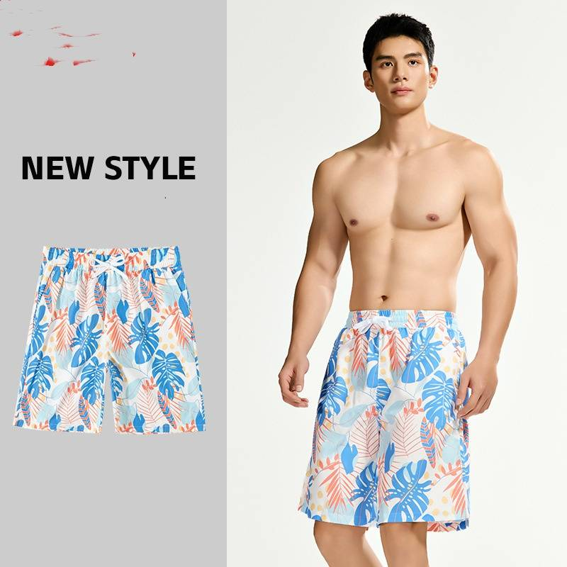 Herrenbekleidung Badehose Strandhose Schnelltrocknende Surfhose Anti-Peinlichkeits-Badehose Heiße Quellen Schwimmausrüstung Herren-Badeanzug_voghion.com