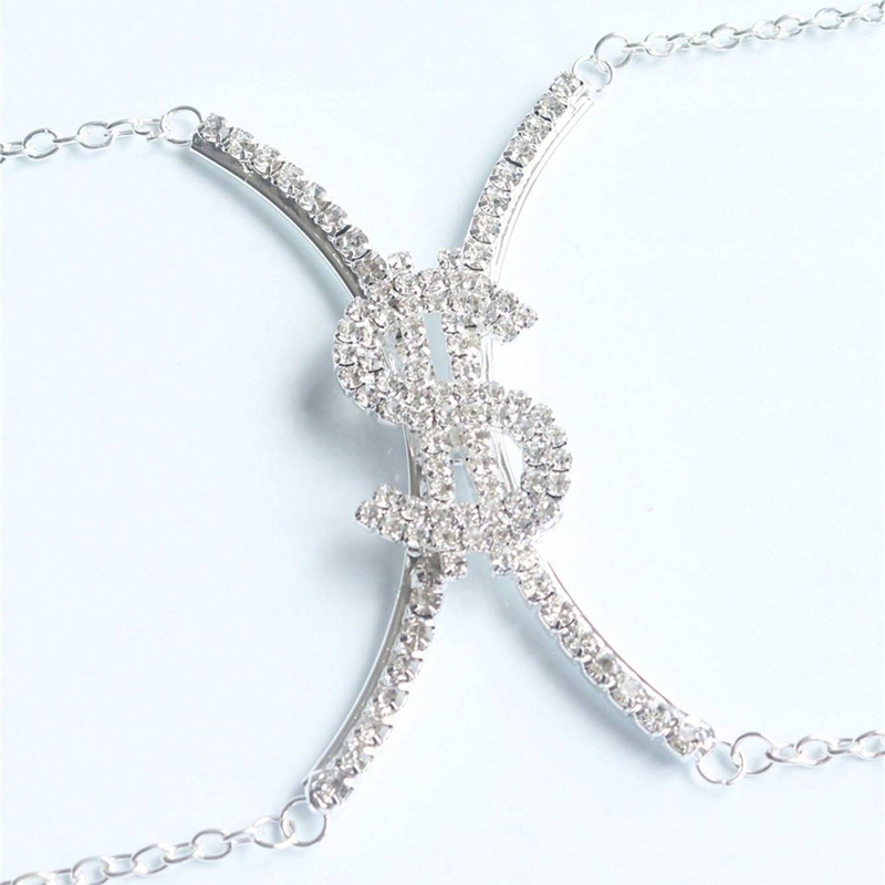 Damenschmuck, elegante Körperkette mit Kristall-Strasssteinen, sexy mehrlagige Halskette und Brustgeschirr, perfekt für Partys, Hochzeiten und besondere Anlässe_voghion.com