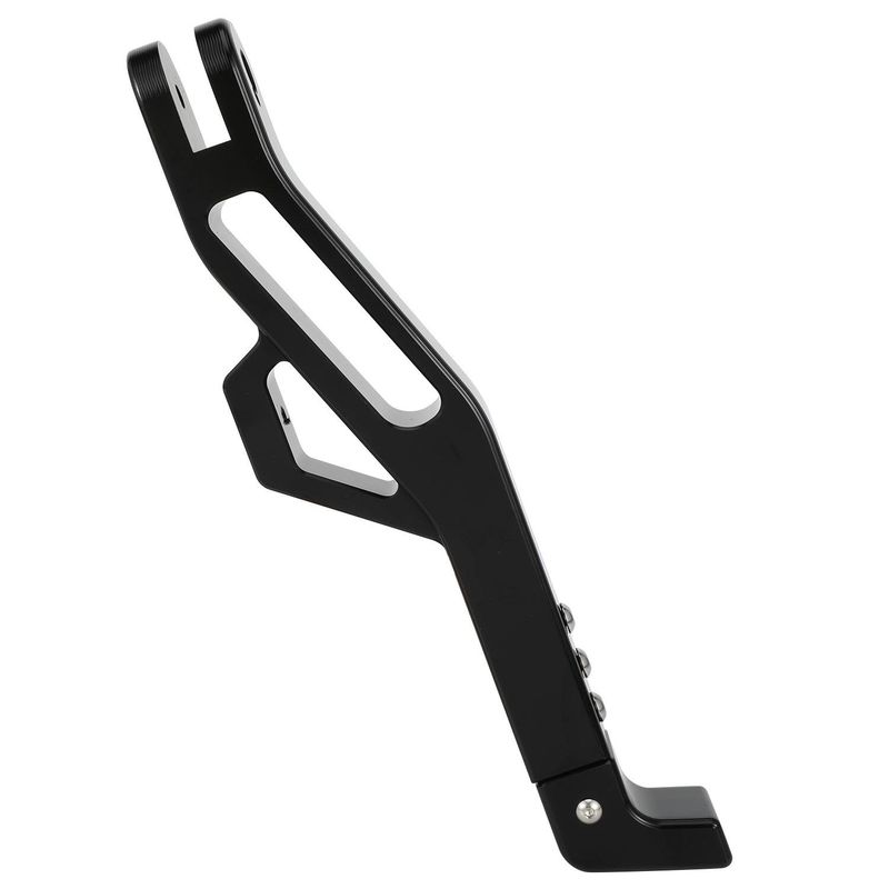 Özel Motosiklet Modifikasyonları İçin Evrensel Motosiklet Yan Standı Ayarlanabilir Ayaklık - Siyah/Altın/Mor (32x8x3cm)_voghion.com