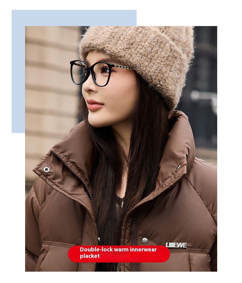Piumino leggero da donna - Cappotto invernale corto, ampio e caldo con design elegante, capospalla comodo e alla moda_voghion.com