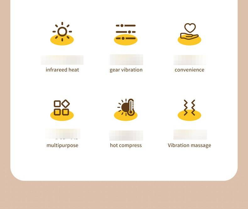 Massageador de joelho aquecido recarregável com 3 envoltórios ajustáveis, 5 níveis de calor e modos de vibração para alívio da dor na articulação e artrite_voghion.com