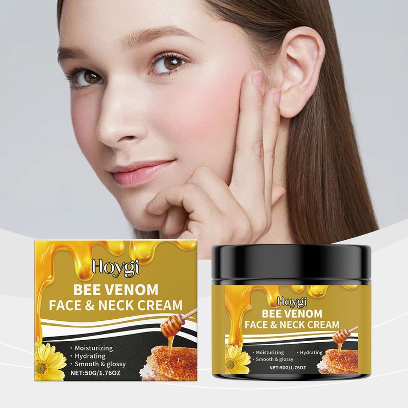 HOYGI Bee Venom Firming Moisturizing Voedt de huid mild, hydrateert en verheldert Dagelijkse huidverzorging Gezichtscrème_voghion.com