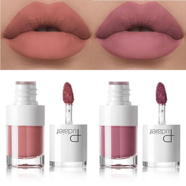 2023Liquid Matte Lipstick Waterproof Red Lip Makeup Tattoo Long_voghion.com