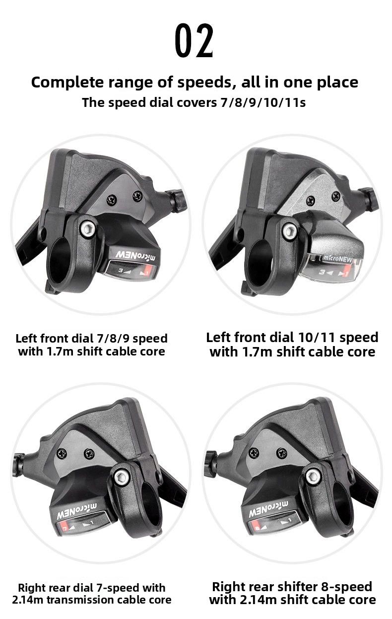 microNEW Deragliatore posteriore da montagna 21 24 regolabile 27 pollice 30S bici da strada cambio 10/11 velocità_voghion.com