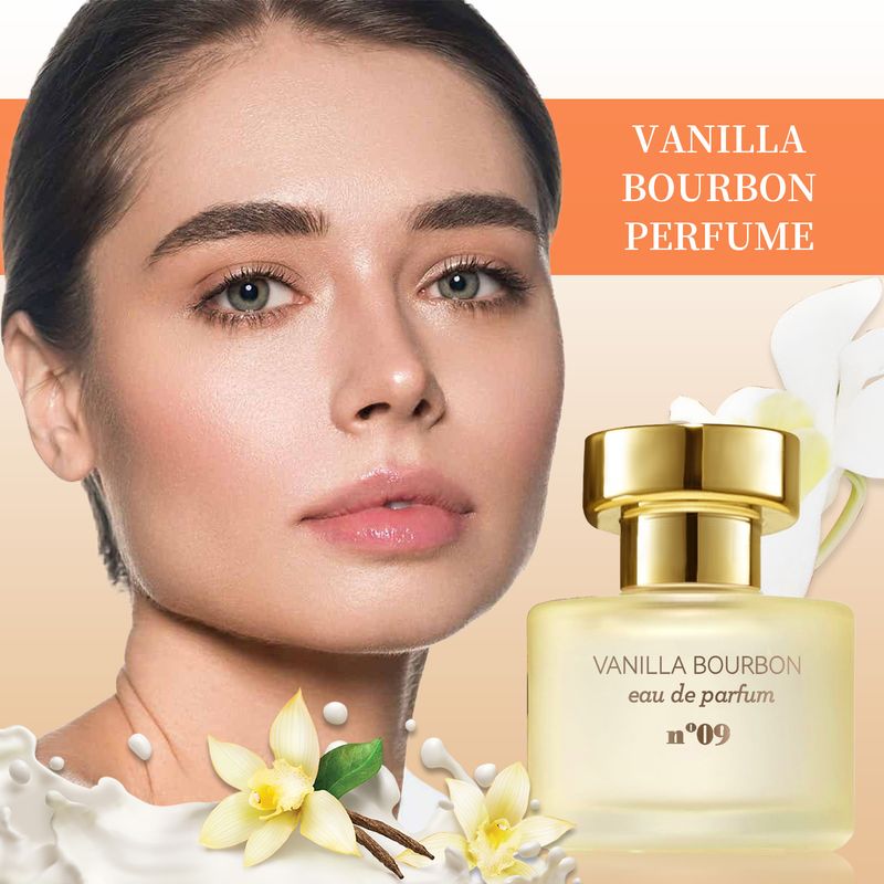 Unbeschriftetes neues Vanille-Bourbon-Parfüm, langanhaltend, charmant, leicht, frischer Unisex-Duft_voghion.com