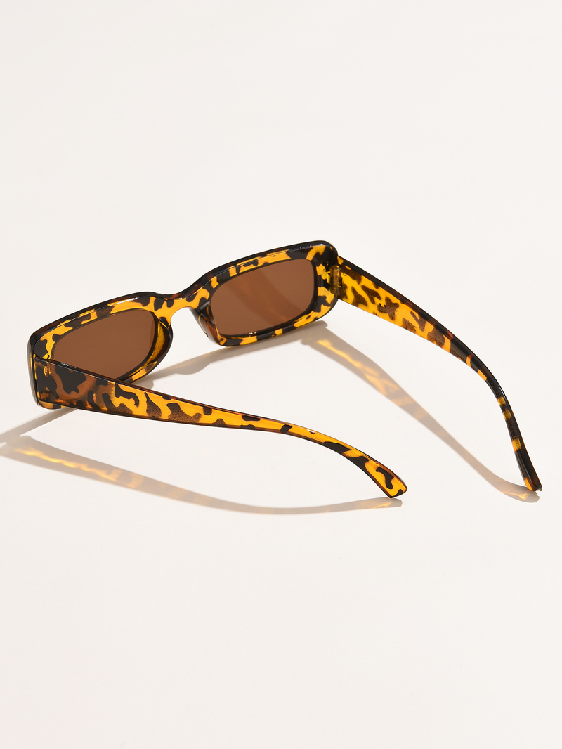 Occhiali da sole unisex retrò con montatura piccola e quadrata per uomo e donna, occhiali da sole semplici e alla moda da strada._voghion.com