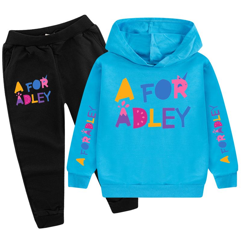 100 CM-170 CM ropa mediana a grande conjunto para niños Sudadera con capucha + Pantalones PB814XX_voghion.com