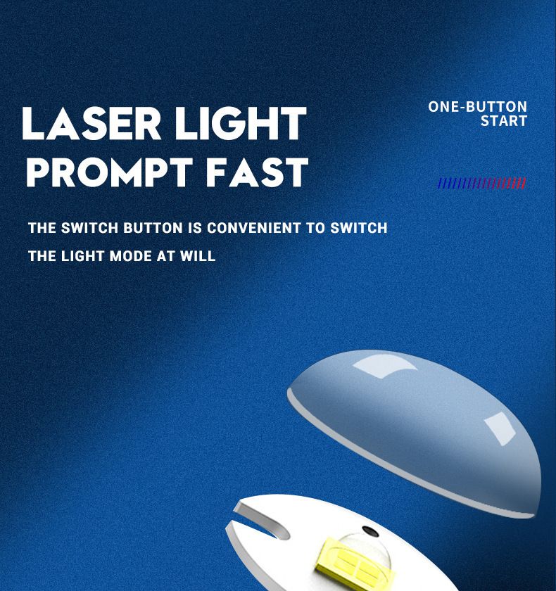 Ny stærk lyspatruljecamping, USB-opladning til udendørs fotos, klar laserlommelygte med COB_voghion.com