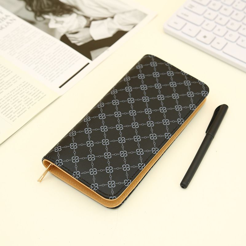 Women's Bags Ladies Long Large Capacity Zipper Wallet Fashionable Simple Clutch Wallet New Coin Purse In Stock_voghion.com