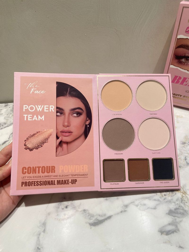 Eye Shadow New 55 Color Five Layer Eyeshadow Palette Pearlescent Matte Glitter Sequin Makeup Palette Stage Makeup Eyeshadow Book_voghion.com