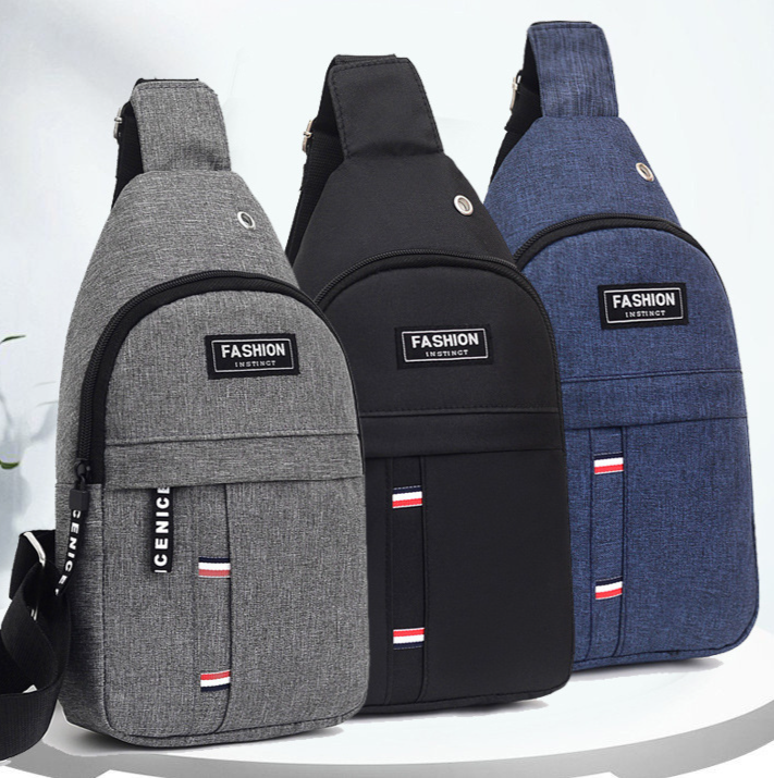 Borsa pettorale coreana per arrampicata all'aperto, borsa a tracolla obliqua a spalla singola, borsa sportiva per esterni in tessuto Oxford_voghion.com