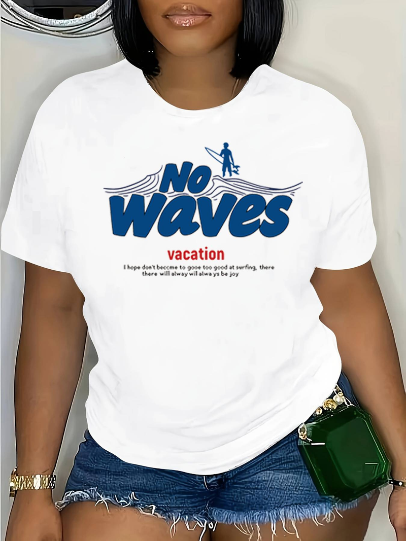 European and n summer leisure breathable T-shirt_voghion.com