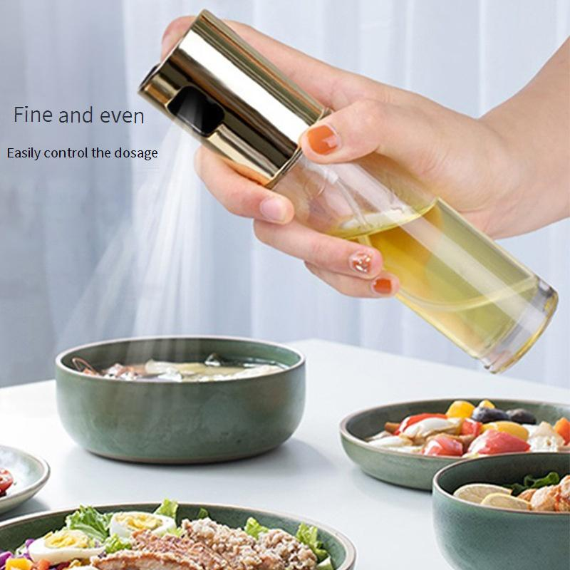 Aufbewahrung und Organisation für Zuhause Ölsprühtopf Transparente Essigflasche aus Borosilikatglas Sesamölflasche Gewürzflasche Sprühtopf_voghion.com