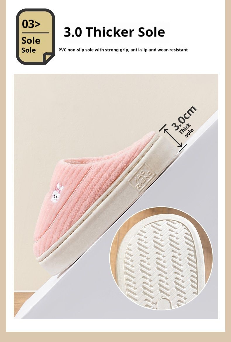 Pantofole da casa morbide e pelose per donna e uomo - Calde pantofole invernali antiscivolo per interni ed esterni, foderate in pile con stampe animalier_voghion.com