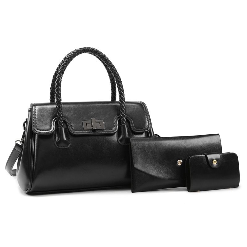 Nuova borsa da donna di alta qualità, di grande capacità, con tracolla intrecciata e design a tracolla, 2025_voghion.com