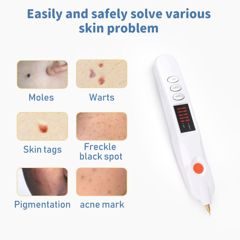 Professioneller Mikroplasmastift zur Tattooentfernung im Gesicht, Sommersprossen- und Akneentfernung, Hautfleckenentferner, Augenlidstraffung, Pikosekundentherapie-Tools_voghion.com