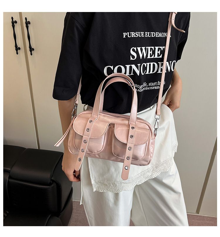 Damentaschen Neuer Modetrend Vielseitige Handheld-Kissentasche High-End-Umhängetasche mit mehreren Taschen in Volltonfarbe für Damen_voghion.com