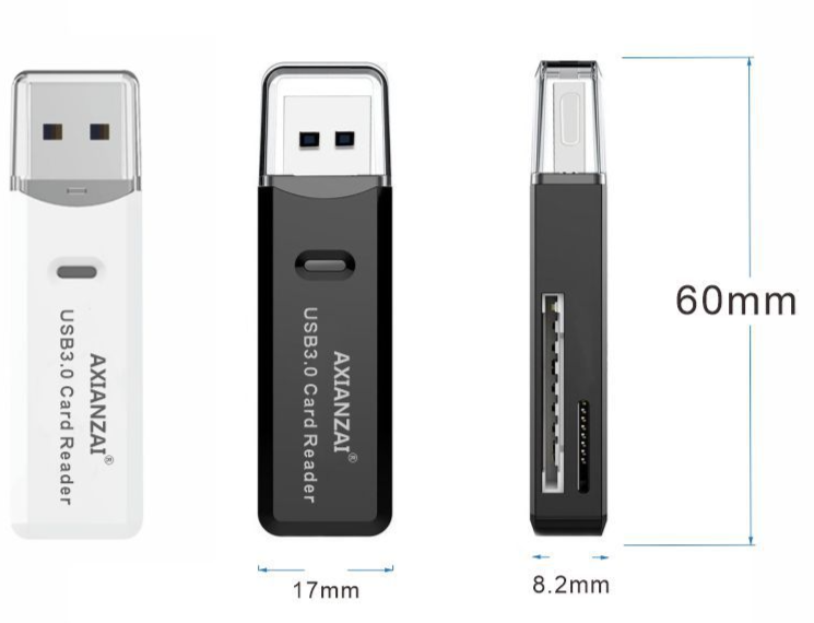 Reader 3.0 High-Speed Multi-Function All-in-One SD Camera Memory TF Computer Card Insert USB Flash Drive Car Mount_voghion.com