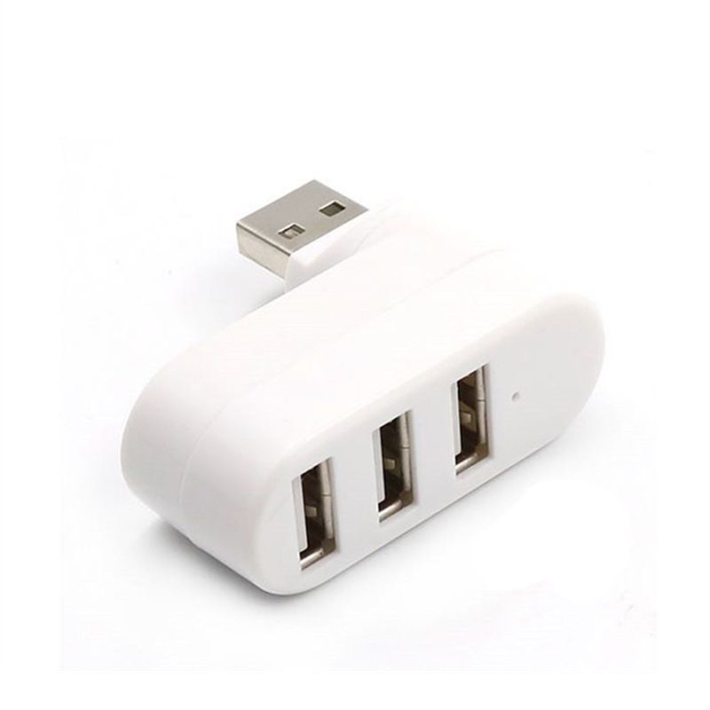 Uslåelig kvalitet, rettvinklet aluminiumslegering, type C-splitter, bærbar PC 3.0, USB-forlenger, fireporters hub_voghion.com