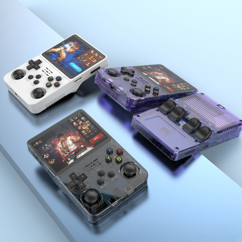 New R36s handheld console, nostalgic arcade all-in-one portable open-source game console_voghion.com