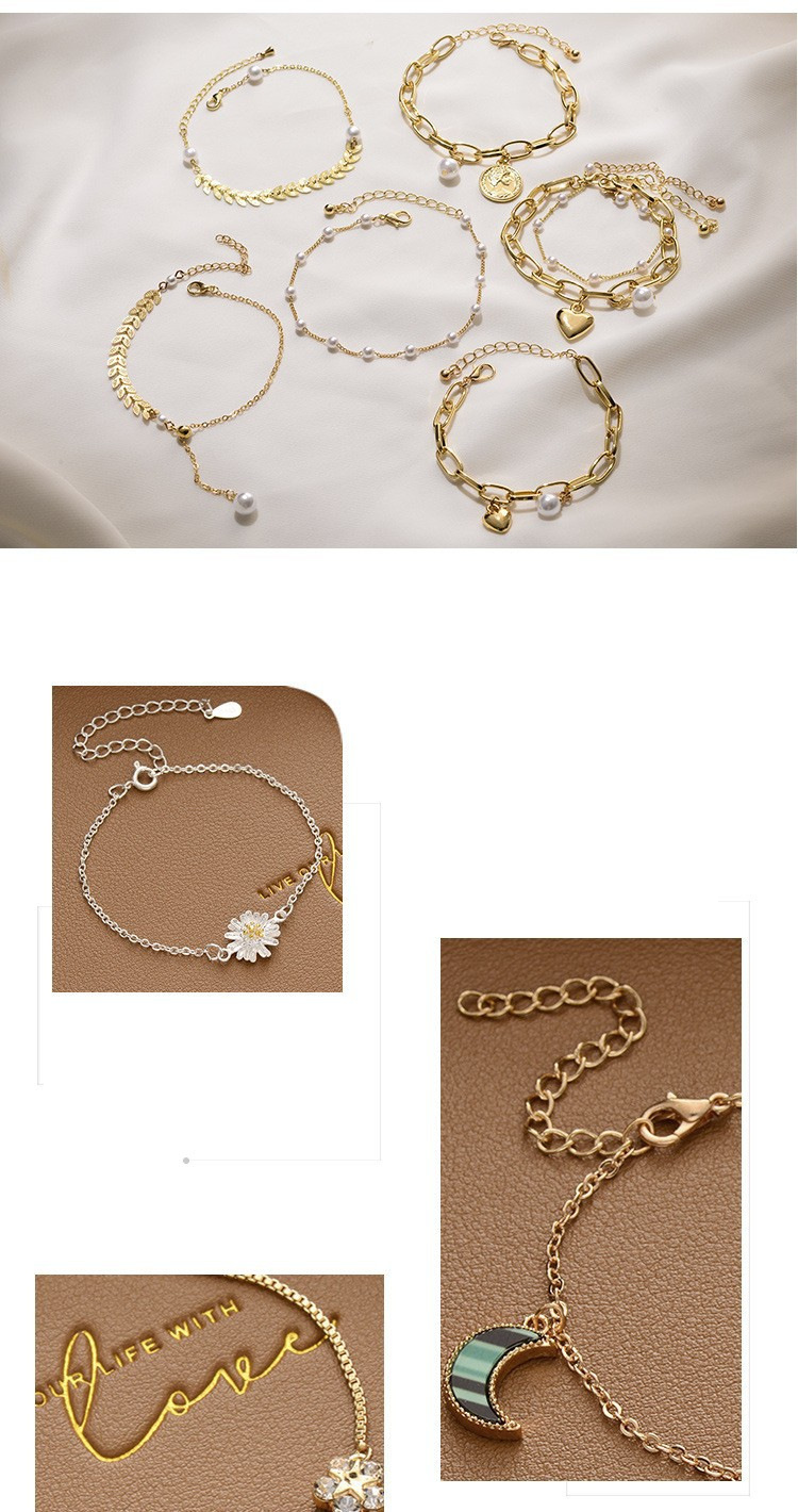 Koreańska bransoletka Joker Pearl damska Ins Style Niche Bransoletka ze stali tytanowej wysokiej jakości Bransoletka dla par Bransoletka biżuteria_voghion.com