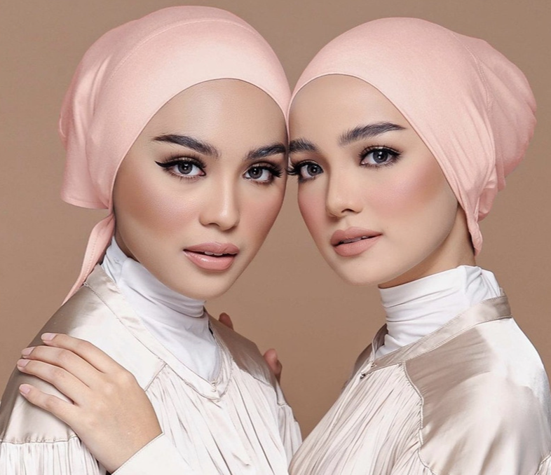 Women's Clothing Solid Color Mercerized Cotton Strap Elastic Bottoming Hat Adjustable Tie Headscarf Wool Muslim Cap_voghion.com
