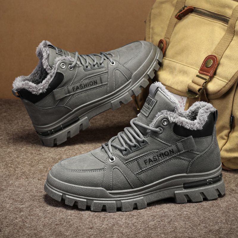 "2025. Autumn/Winter Warm Shoes, Men's Board Shoes, Sporty And Casual Men's Shoes._voghion.com