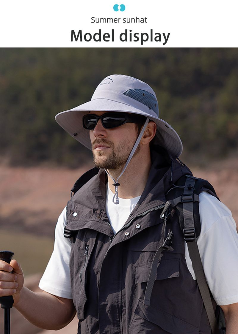 Neuheiten Xioguan 100% polyester 9238 sommer sonnenschirm außen sonnenschutz hut, atmungsaktiv große traufe fischerhut_voghion.com