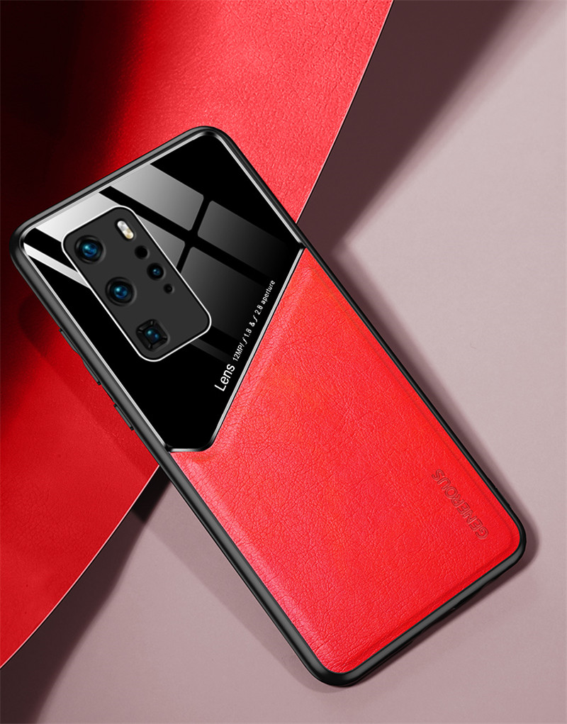 Muodikas nahkakotelo Huawei P40 Pro P30 P20 Lite Nova 8 SE 7 6 5 5i Pro 7i 4 4E 3 3i P Smart 2020 Y9 Prime 2019 -kotelolle_voghion.com