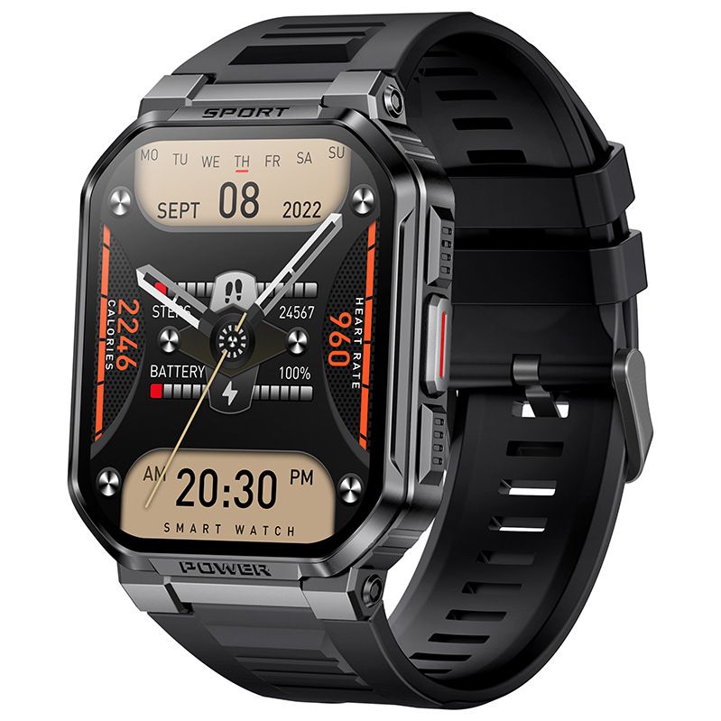 Mk67 Smart Watch Schrittzähler Herzfrequenz Herren Foto wasserdicht Outdoor Bluetooth Calling Watch_voghion.com