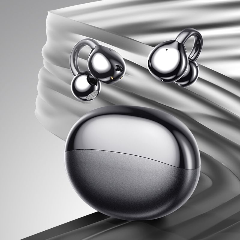 2025 New M110 Ear Clip Wireless Bone Conduction Sports Non-In-Ear Bluetooth Earphones Open Type_voghion.com