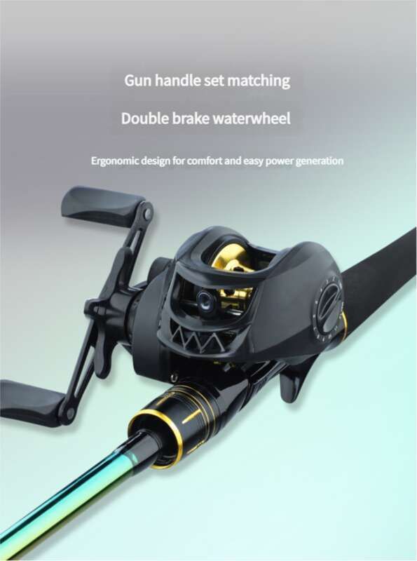 Luya Rod Full Set Of Versatile For Sea Throwing, Long-range Shooting, Straight Handle Rods, Spinning Water Droplet_voghion.com