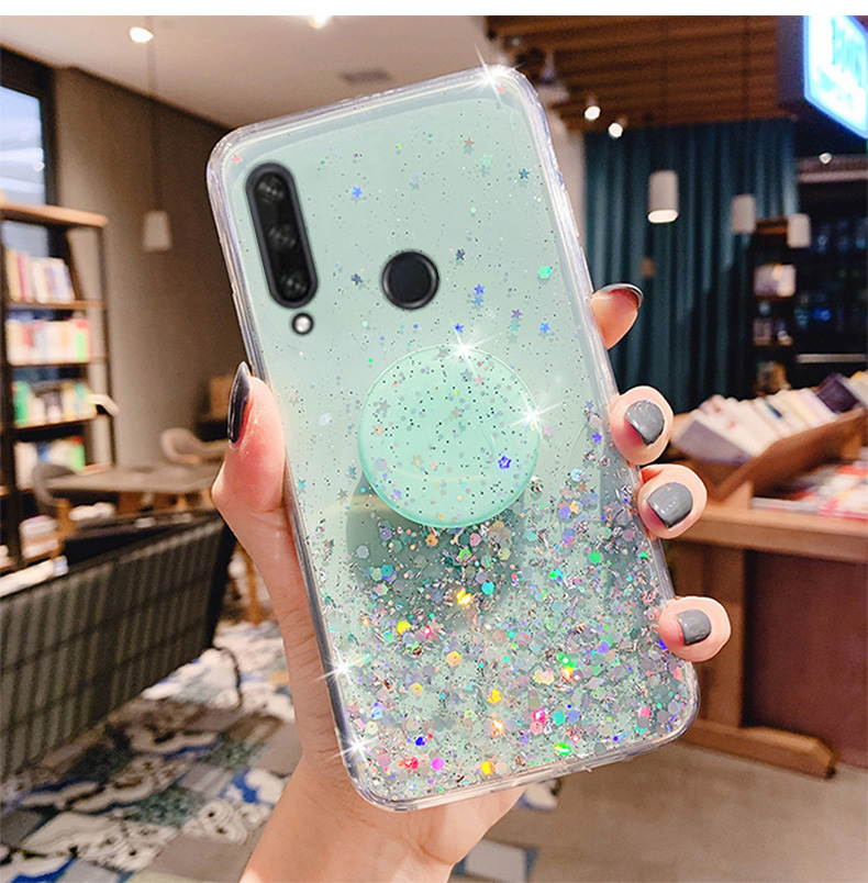 Za Huawei Honor 10i 9X 10 Lite 20 Pro 8X 8A 9S 20S 9C 9A 7A 7C Pro Case Bling Glitter Cover na Huawei P30 Lite P20 P40 _voghion.com