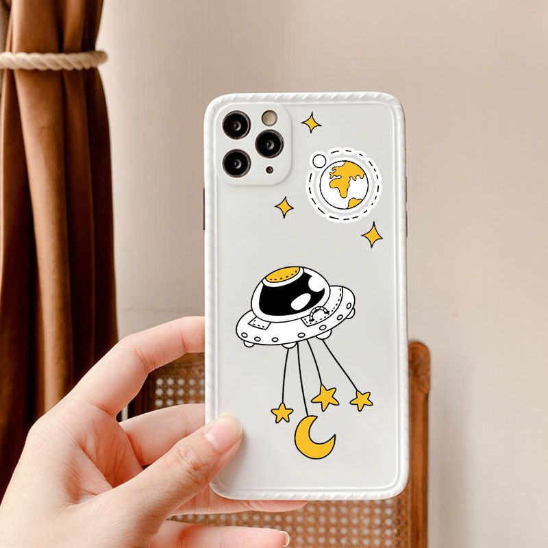 Cartoon Cute Astronaut Luggage Travel Laptop Phone Case IPad Tablet Stickers_voghion.com