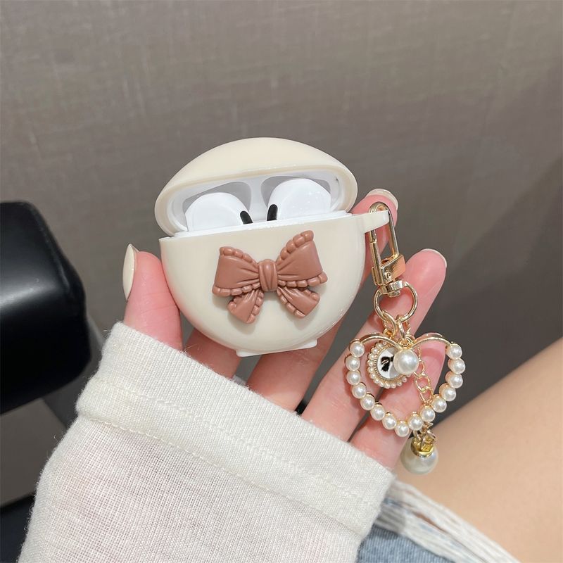 Hjärtmönster Hörlursfodral med armband för HUAWEI FreeBuds 5i SE2 Lenovo HT38 LP40 AirPods Skyddsfodral Hörlurstillbehör Skyddslåda_voghion.com