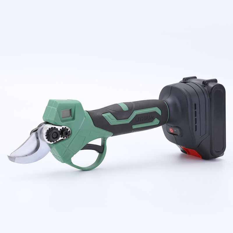 Professional Cordless Lithium-Ion Electric Pruning Shears - SK5 Steel Blades, 21V Power, Lightweight & Ergonomic For Garden & Home Use_voghion.com