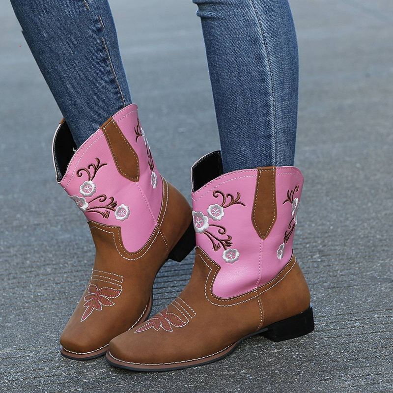 Women's Shoes Spot Goods For Delivery On The Same Day Large Size Embroidered Pointed_voghion.com