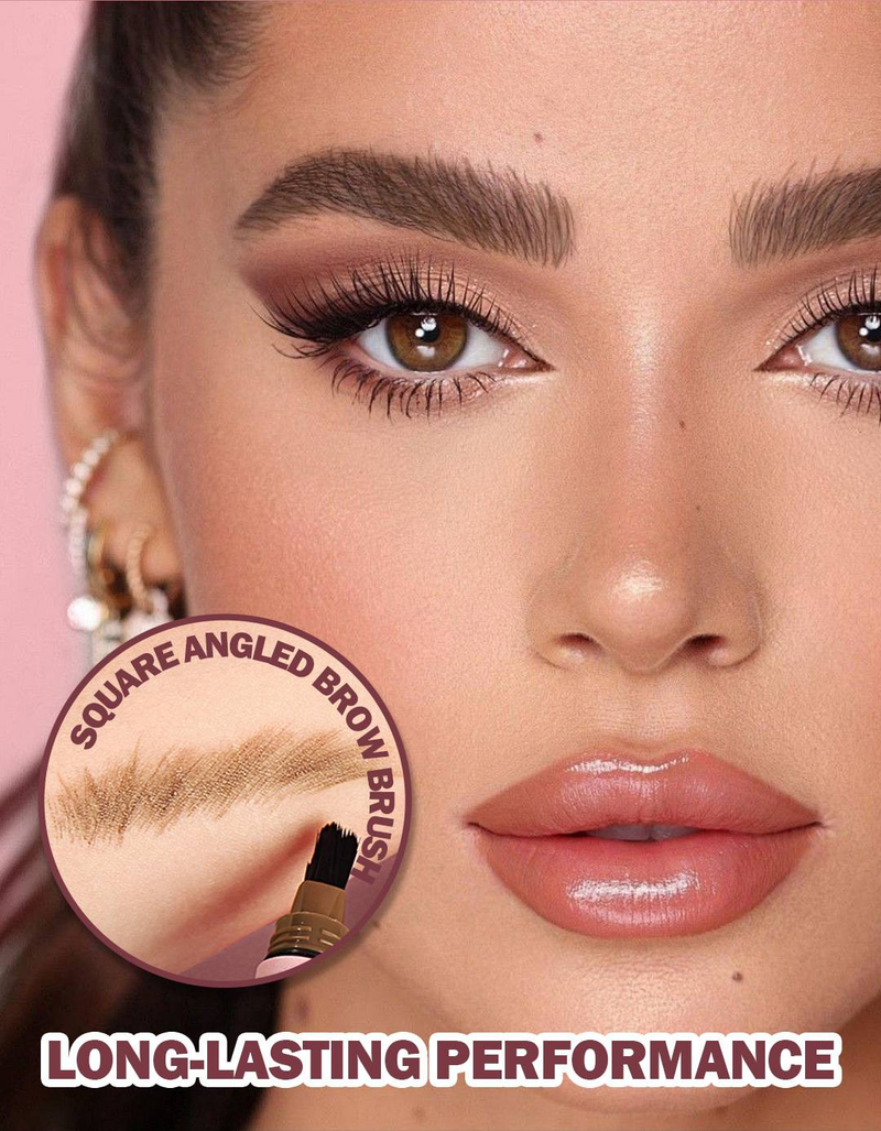 Brow Dye waterproof non-smudging big head brow brush long-lasting color does not remove makeup wild eyebrows_voghion.com
