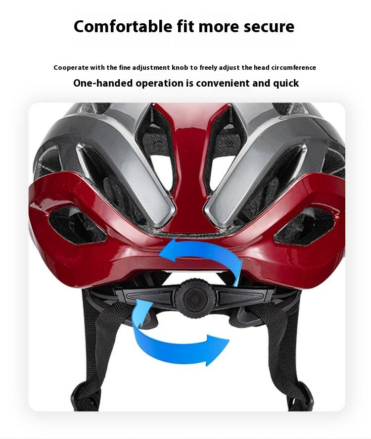 LED Visor Cycling Helmet For Road Bikes - Lightweight One-Piece Design With Detachable Sun Shield_voghion.com