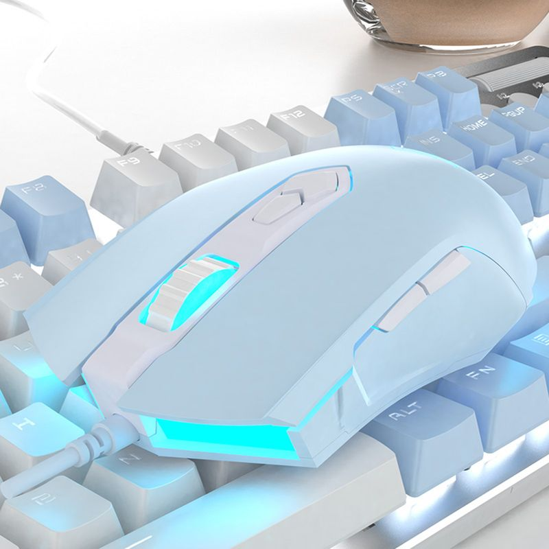 Xinweiqing Mouse USB para jogos profissional com fio DPI leve e ajustável para computador_voghion.com
