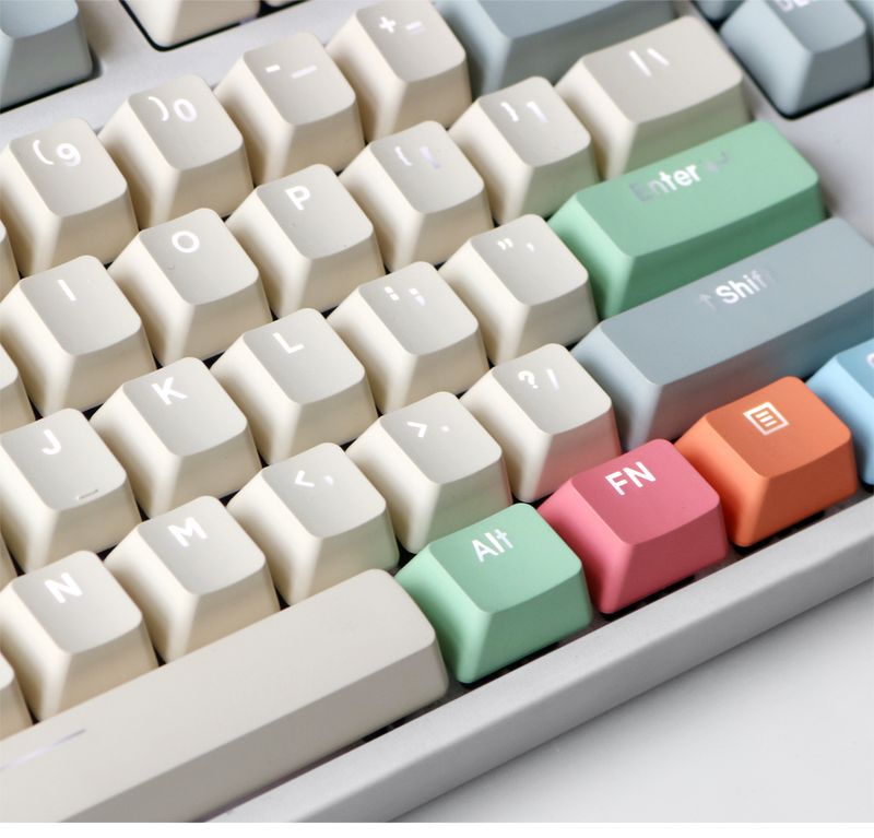 Platno PBT Bočno ugravirano Uobičajeno graviranje Prozirno OEM 68 980 75 87 Prilagođena Nical tipkovnica 8.0 kapa za tipke_voghion.com