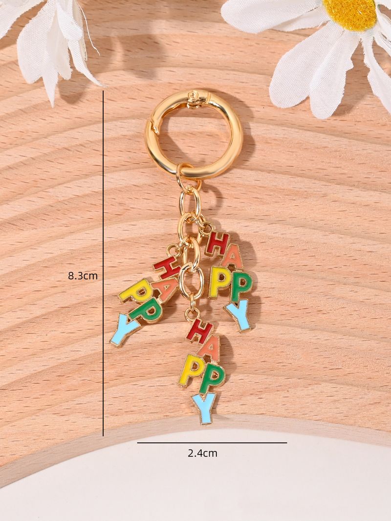 Christmas Tree Santa Claus Snowman Happy Pendant Keychain Bag Phone Charm_voghion.com