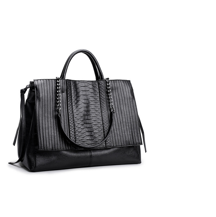 Handtasche mit Krokodilprägung, Umhängetasche mit großem Fassungsvermögen, Umhängetasche aus Leder für Damen_voghion.com